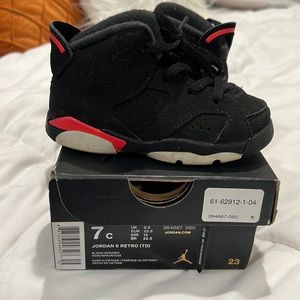 Toddler Jordan 6 retro infrared